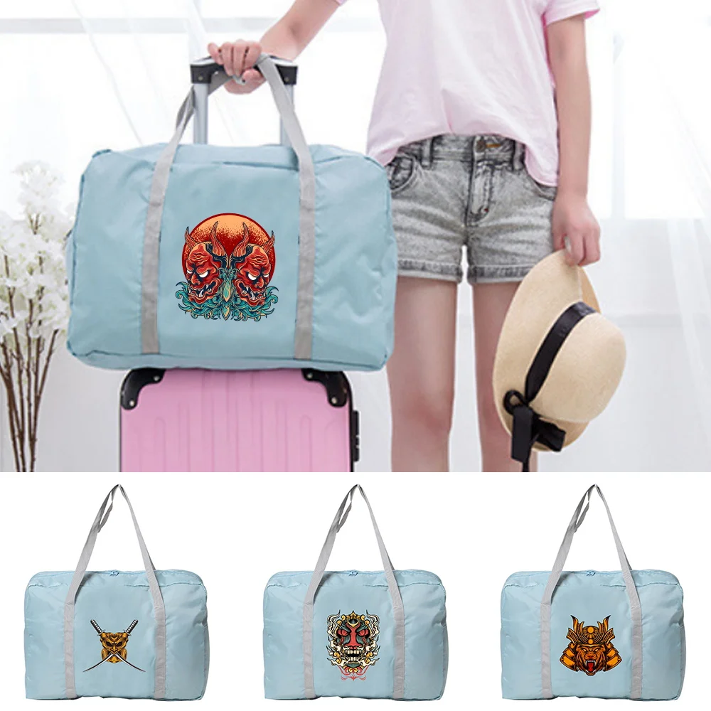 

Unisex Large Capacity Travel Bag New Folding Nylon For Women Travel Bags Hand Luggage Tote Waterproof Handbags Clothes Storage