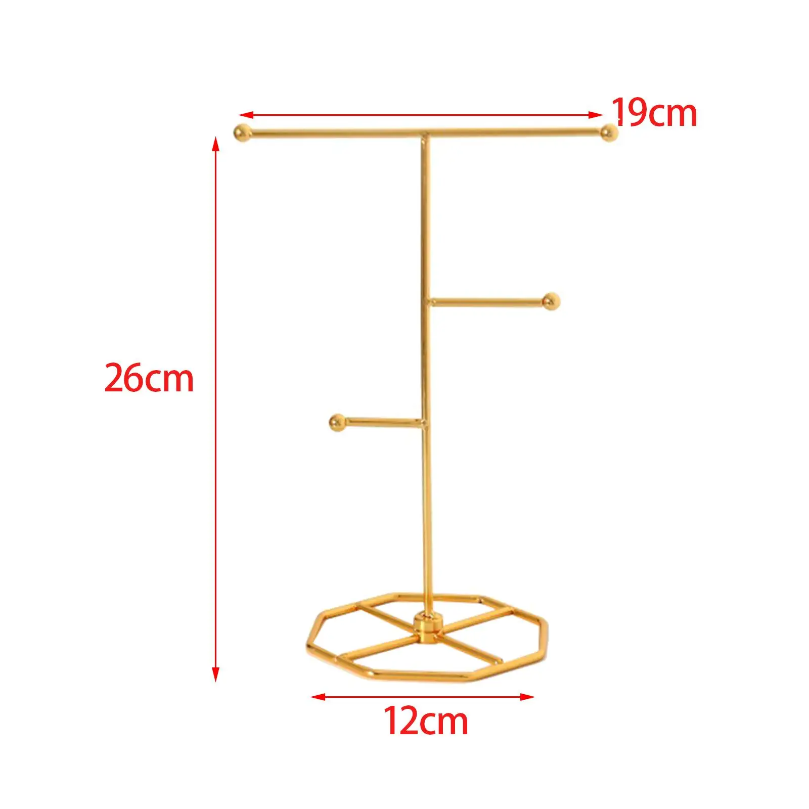 Подставка для сережек Элегантный держатель ожерелья настольных часов-чокер