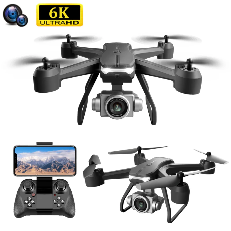 

subbt V14 Drone 4k/6K Profesional HD Wide Angle Camera WiFi Fpv Dual Camera Quadcopter Children Adults RC Drone Quadcopter Toys