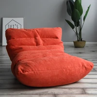 sofas cover puff chairs without filler linen cloth lounger seat bean bag pouf puff couch tatami pouf salon puff lazy bean bag