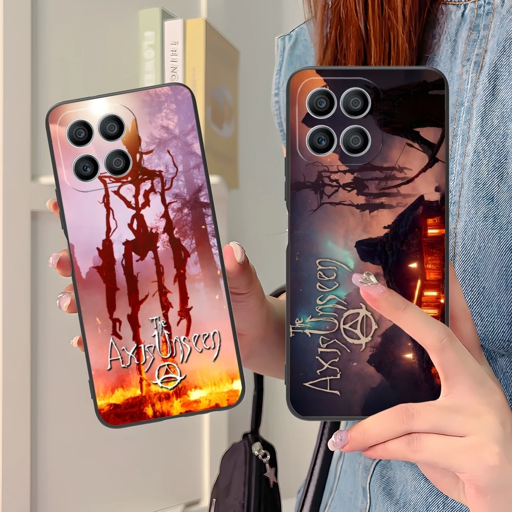 Чехол для мобильного телефона Fashion Axis Unseen Huawei Honor 90 80 70 60 50 30 20 10 9 8 7 Pro S SE Lite 5G черный