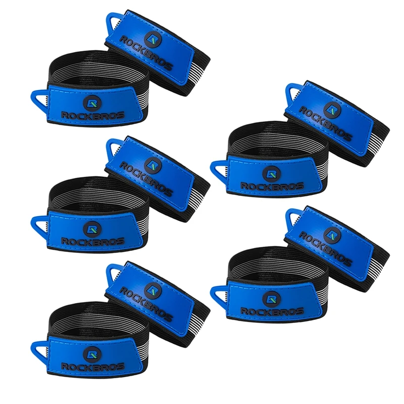 

Ремень для велосипедных брюк ROCKBROS, внешняя фотозащита для стопы, для езды на велосипеде и бега