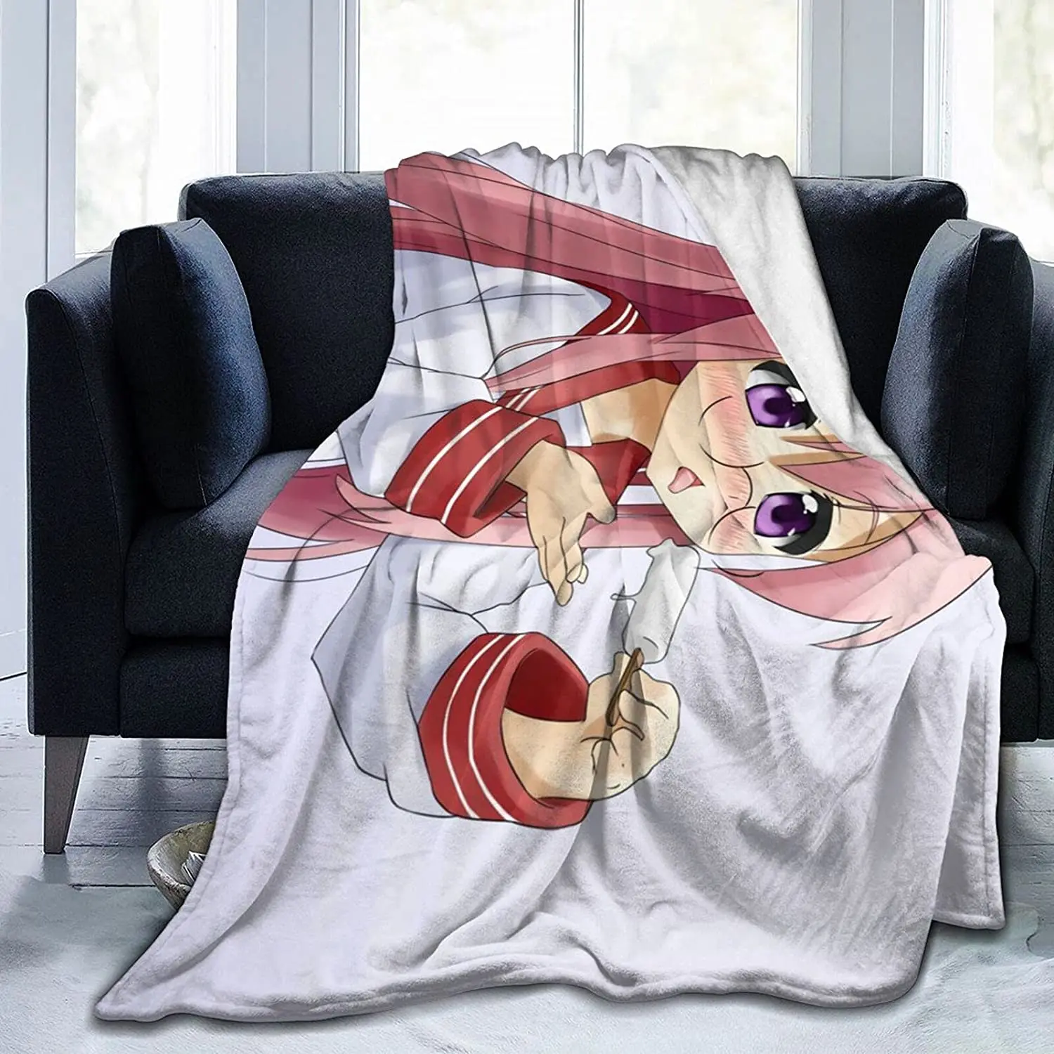 

Miyuki Takara Fluffy Soft and Comfortable Blanket, Anime Warm Embrace of Sympathy