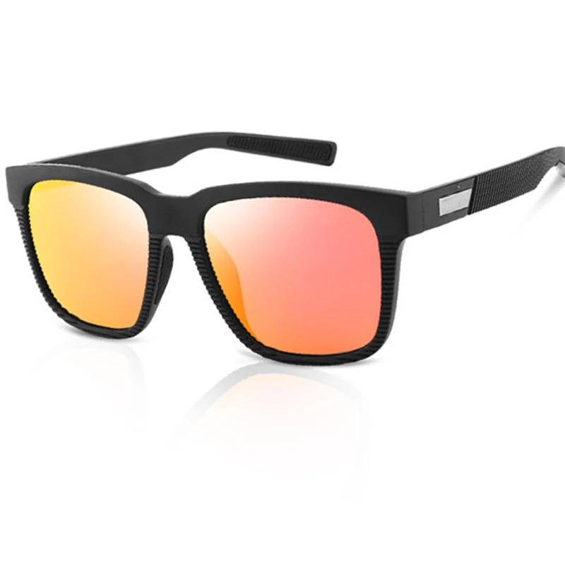 Gafas de sol polarizadas cuadradas para hombre, lentes de sol deportivas para conducir con protección UV400