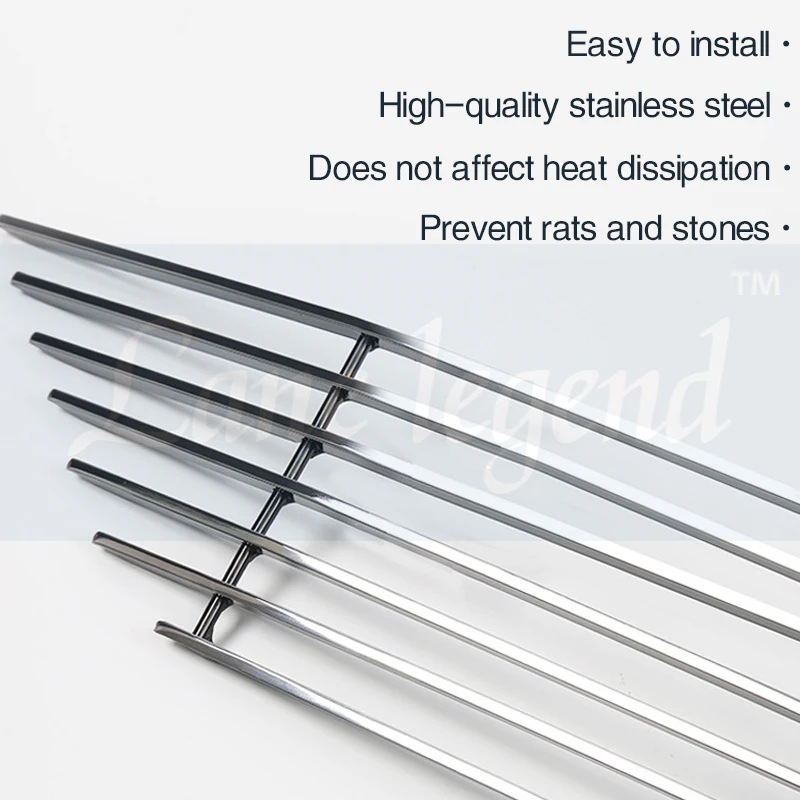 Для Hyundai Verna 2014-2016 гоночная решетка накладка на переднюю нижнюю часть