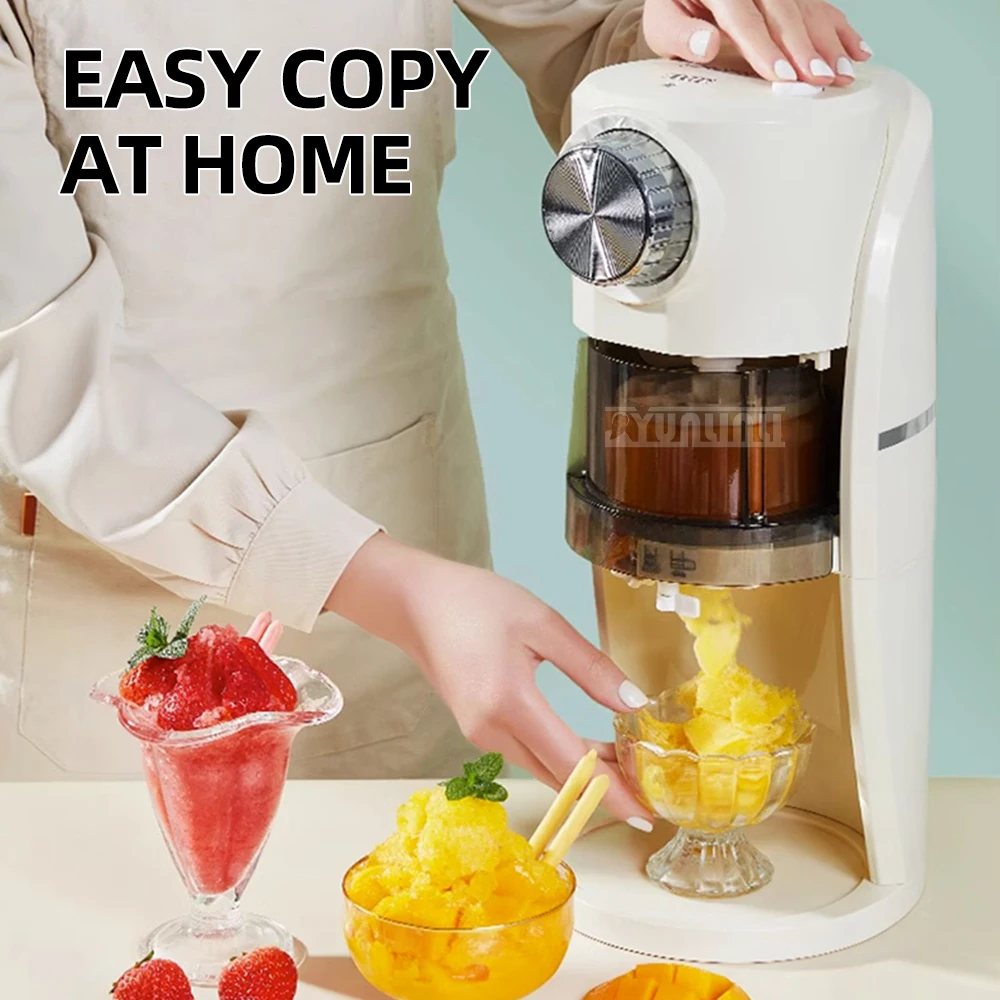 Мини-машинка для приготовления снега машинка бритья льда бытовая льдовая