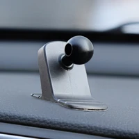 17mm ball head car phone holder base for auto dashboard mount anti skid fixed bracket base phone stand accessories universal