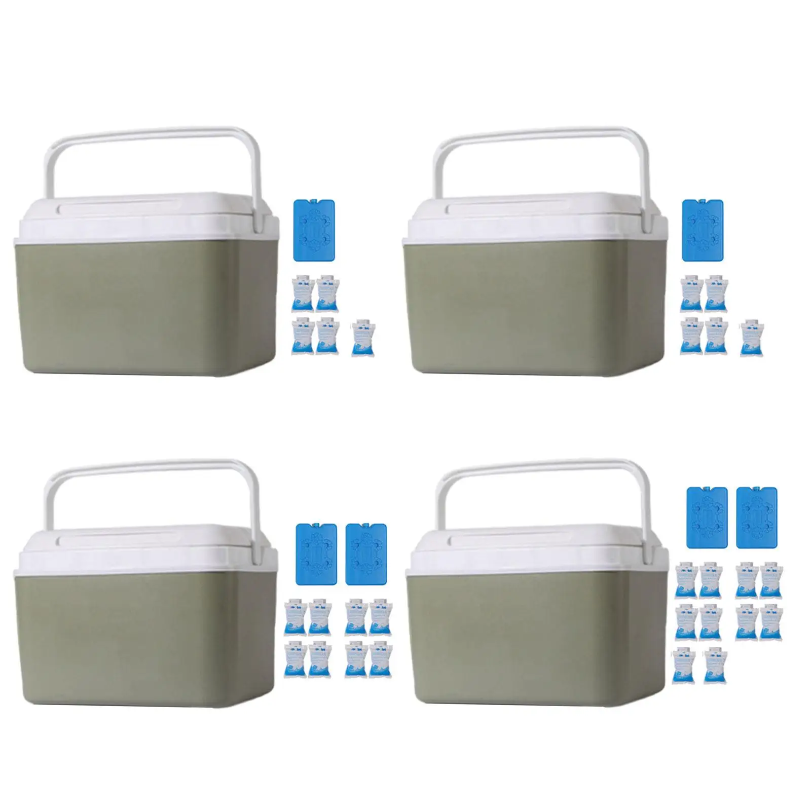 Изолированный охлаждающий контейнер для хранения пищевых продуктов спортивных