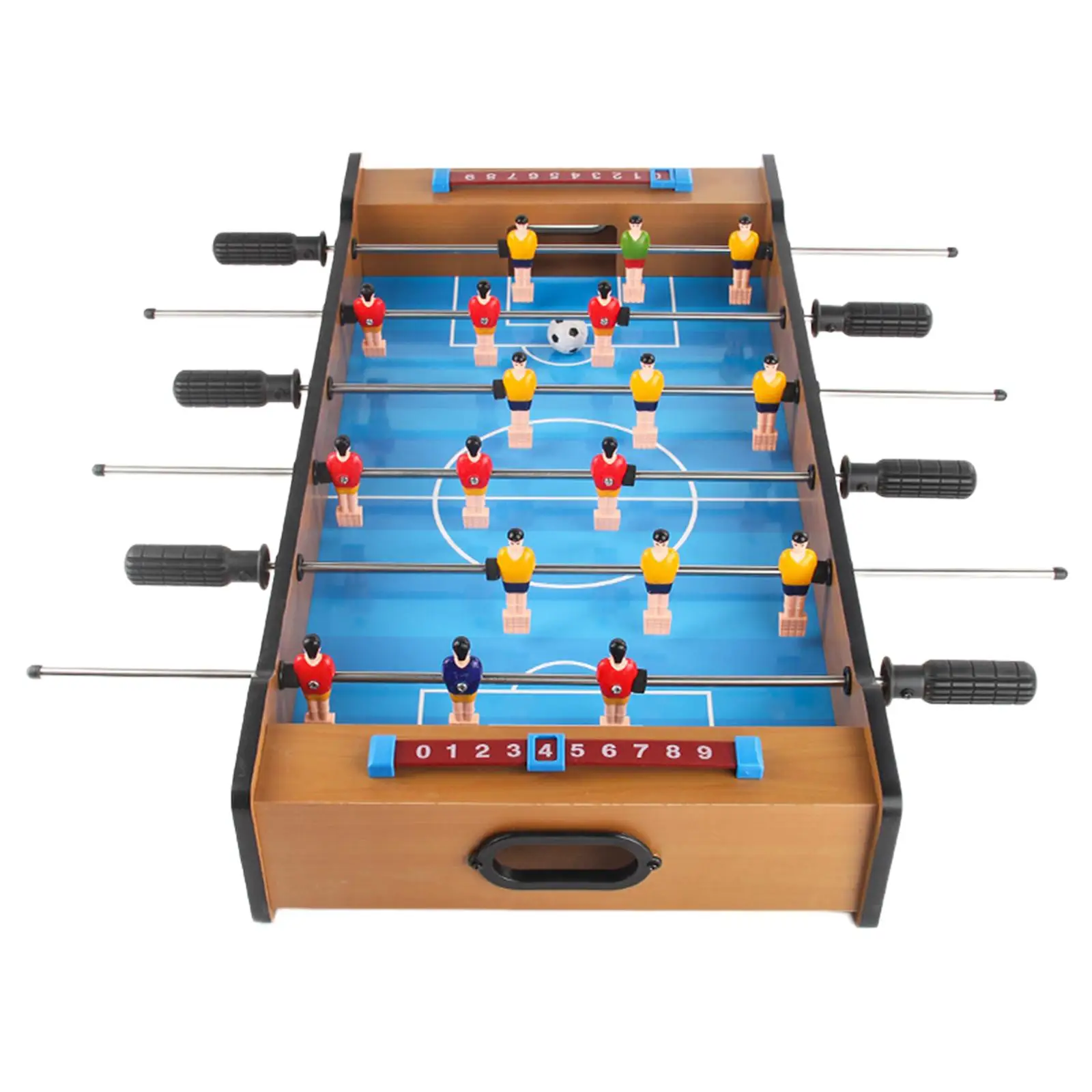 

Portable Soccer Hockey Game Set Interactive Family for Kids Two players Adults