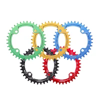 narrow wide mtb bike oval round chain ring 32t 34t 36t 38t 104bcd mountain road bicycle chainwheel