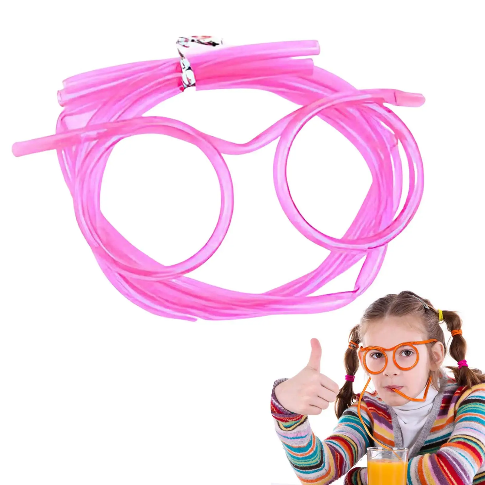 

Очки из соломы для творчества, многоразовые