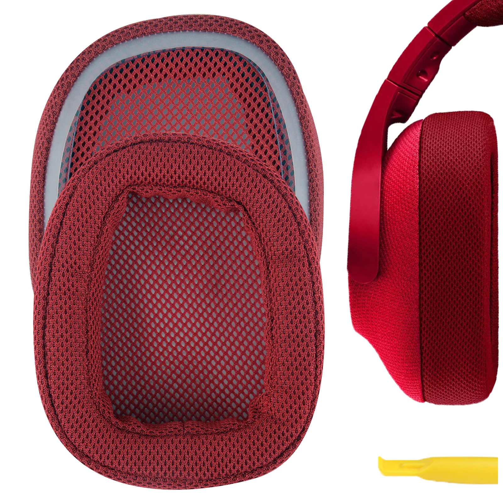 

Geekria Earpads for Logitech G433 G233 G PRO Headset Replacement Headphones Mesh Fabric Ear Pads Cover Cushions Foam Earmuff