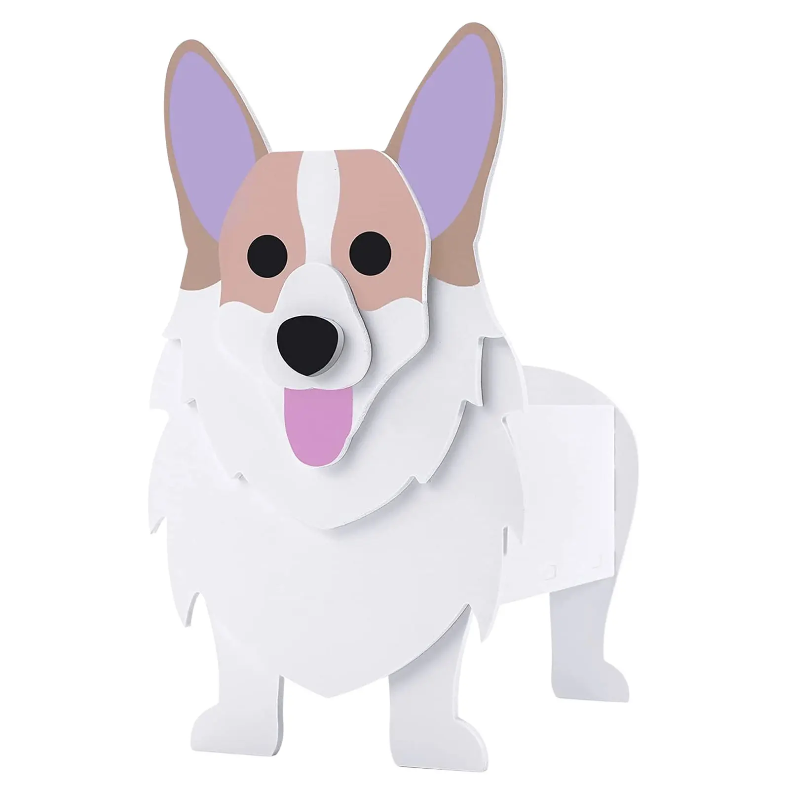 

Cute Dog Planter Plant Pot Flower Pot For Garden Decoration Plant Container Holder For Outdoor Indoor Plants Storage Container