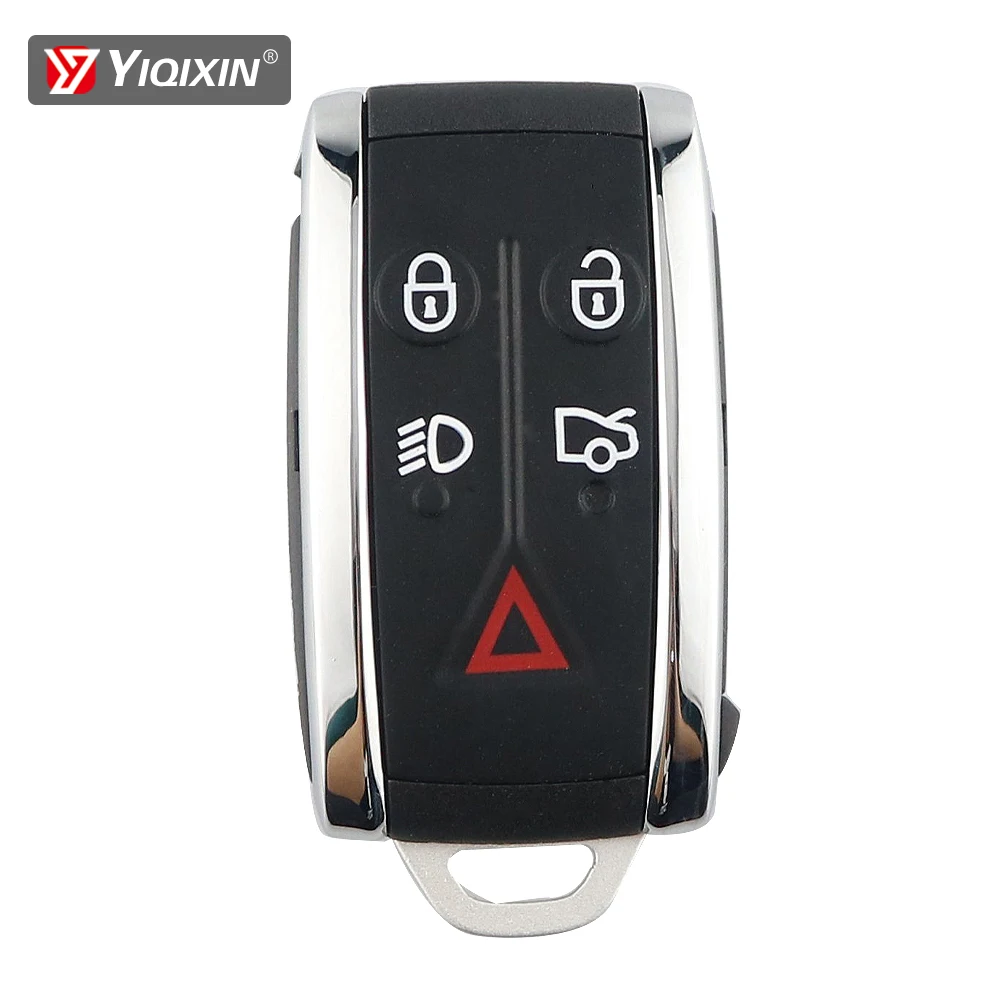 

YIQIXIN 5 кнопочный корпус дистанционного ключа для автомобиля Jaguar X XF XK JF XJ XE XJL X-Type S-Type 2007 2008 2009 2010