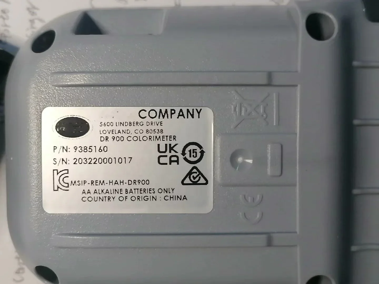 Колориметр Hach DR900 Портативный колориметр Анализаторы воды Анализатор