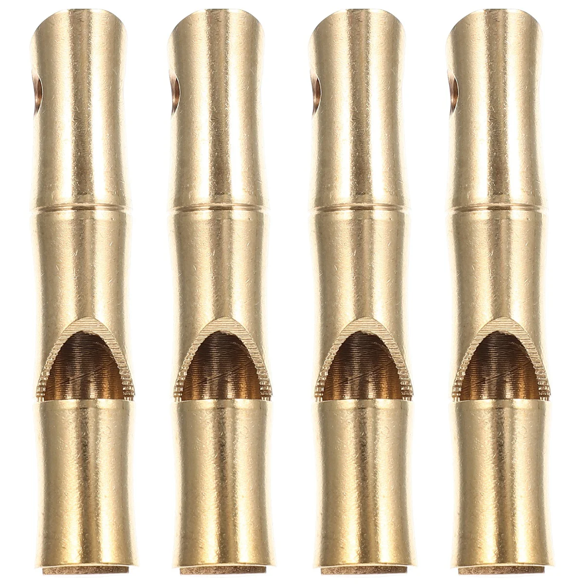 

4 pcs Loud Whistle Whistle Whistle Whistle Keychain Hiking Whistle Metal Whistle Emergency Whistle
