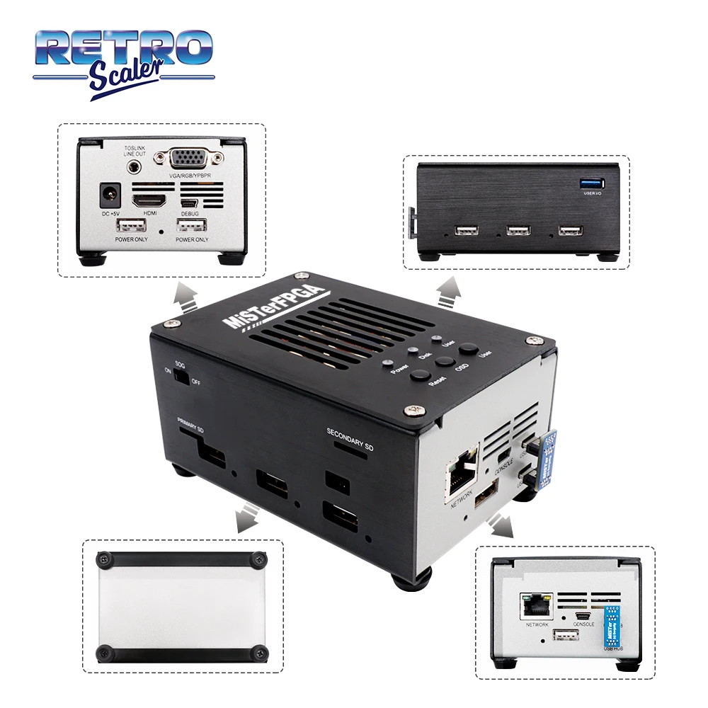 Cena RetroScaler MiSTer FPGA Core Control Terasic DE10-Nano Płyta Główna Dla MiSTer Project FPGA Wieloplatformowa Konsola Do Gier