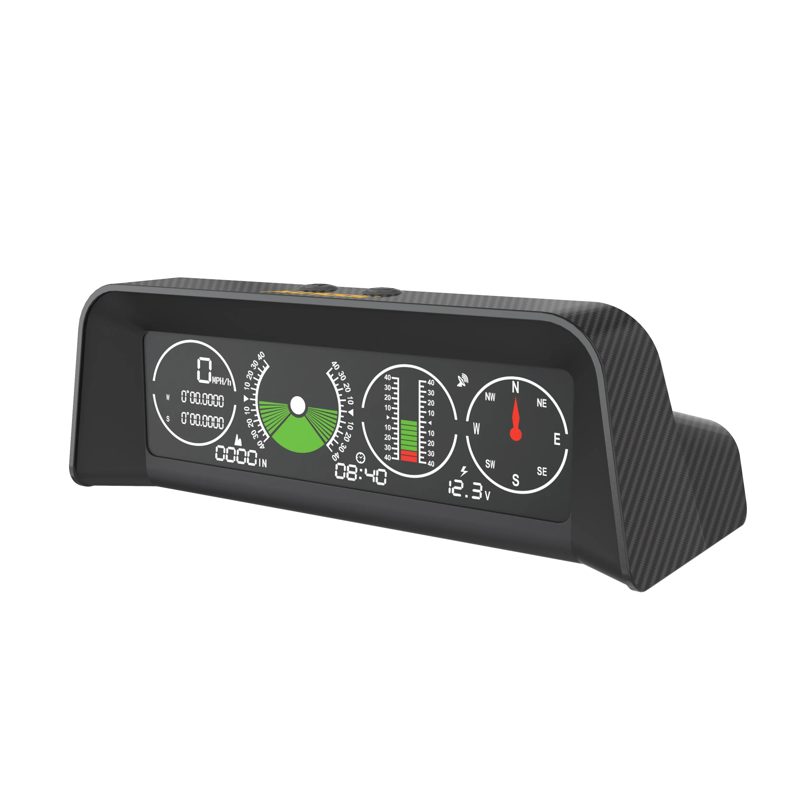

Автомобильный Инклинометр AUTOOL X90 GPS HUD с цифровым спидометром и наклоном