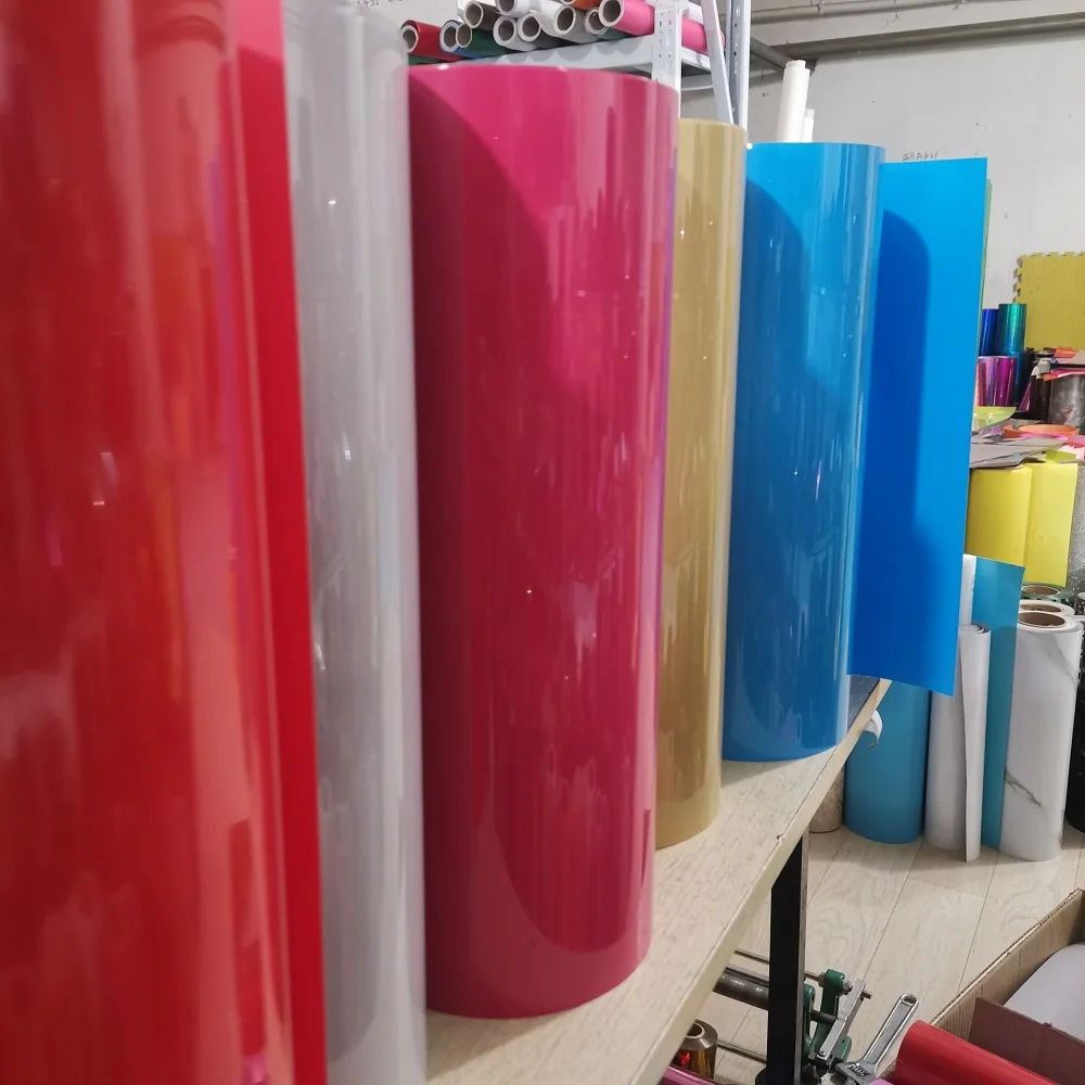 

Free Shipping Cheonet Spanish Warehouse PVC PU Heat Transfer Vinyl Roll For Cricut HTV Vinyl Film Easy to Cut Weed
