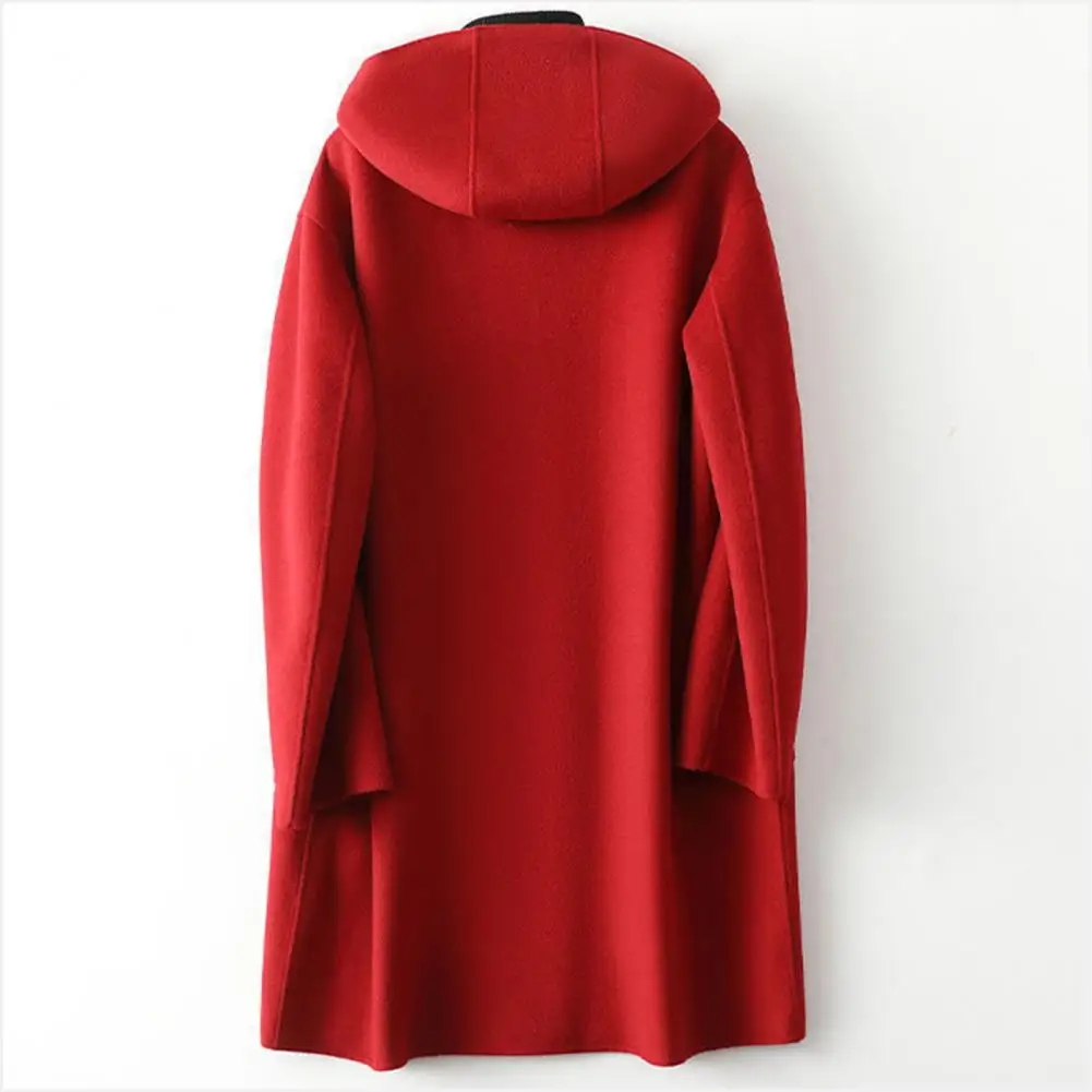 

Женское пальто с карманами, элегантное теплое мягкое зимнее пальто большого размера, Женское зимнее пальто для свиданий