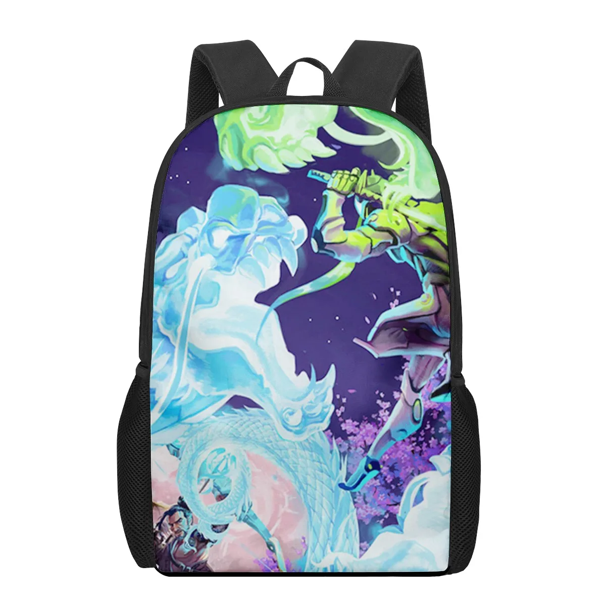 OverwatchS OW game 3D Pattern School Bag for Children Girls Boys Casual Book Bags Kids Backpack Boys Girls Schoolbags Bagpack