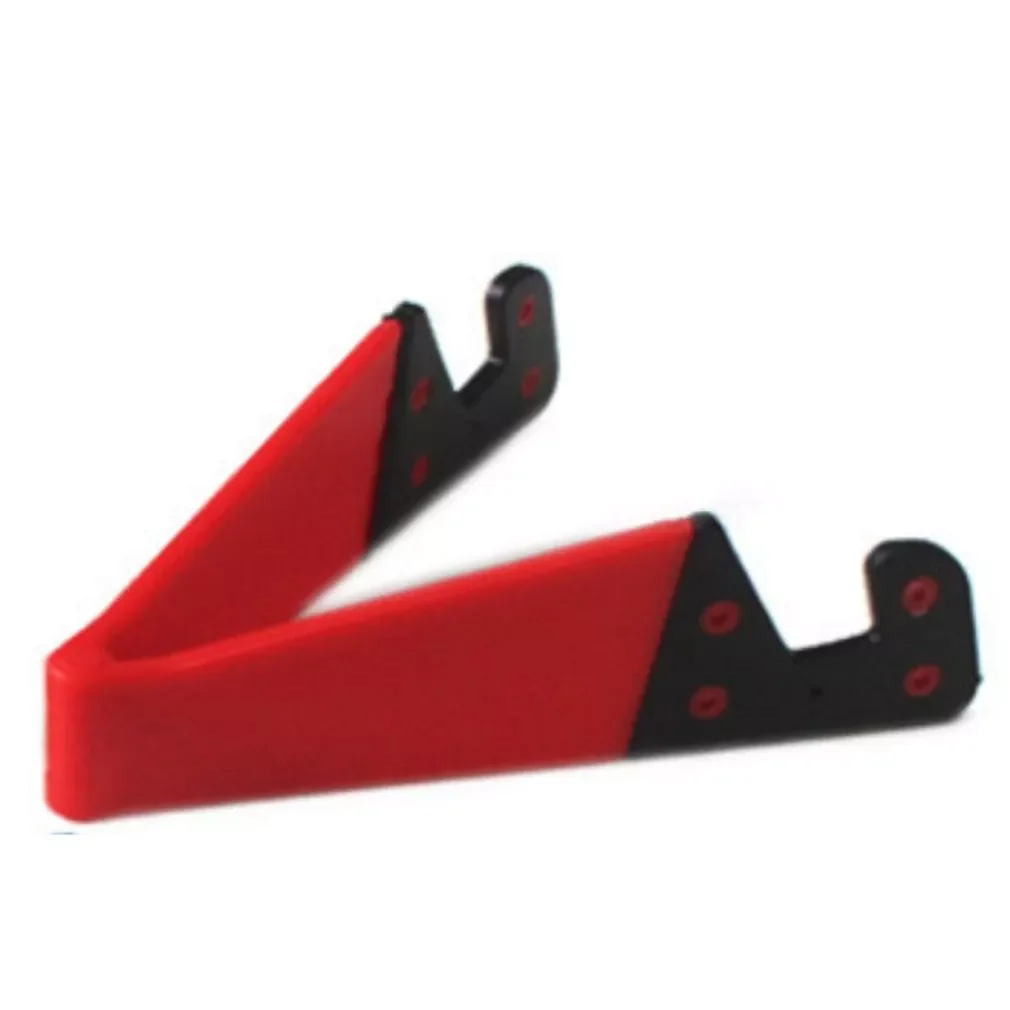

phone essential!Universal Desktop Folding V-shaped Mobile Phone Stand Colored V-shaped Lazy Stand Base