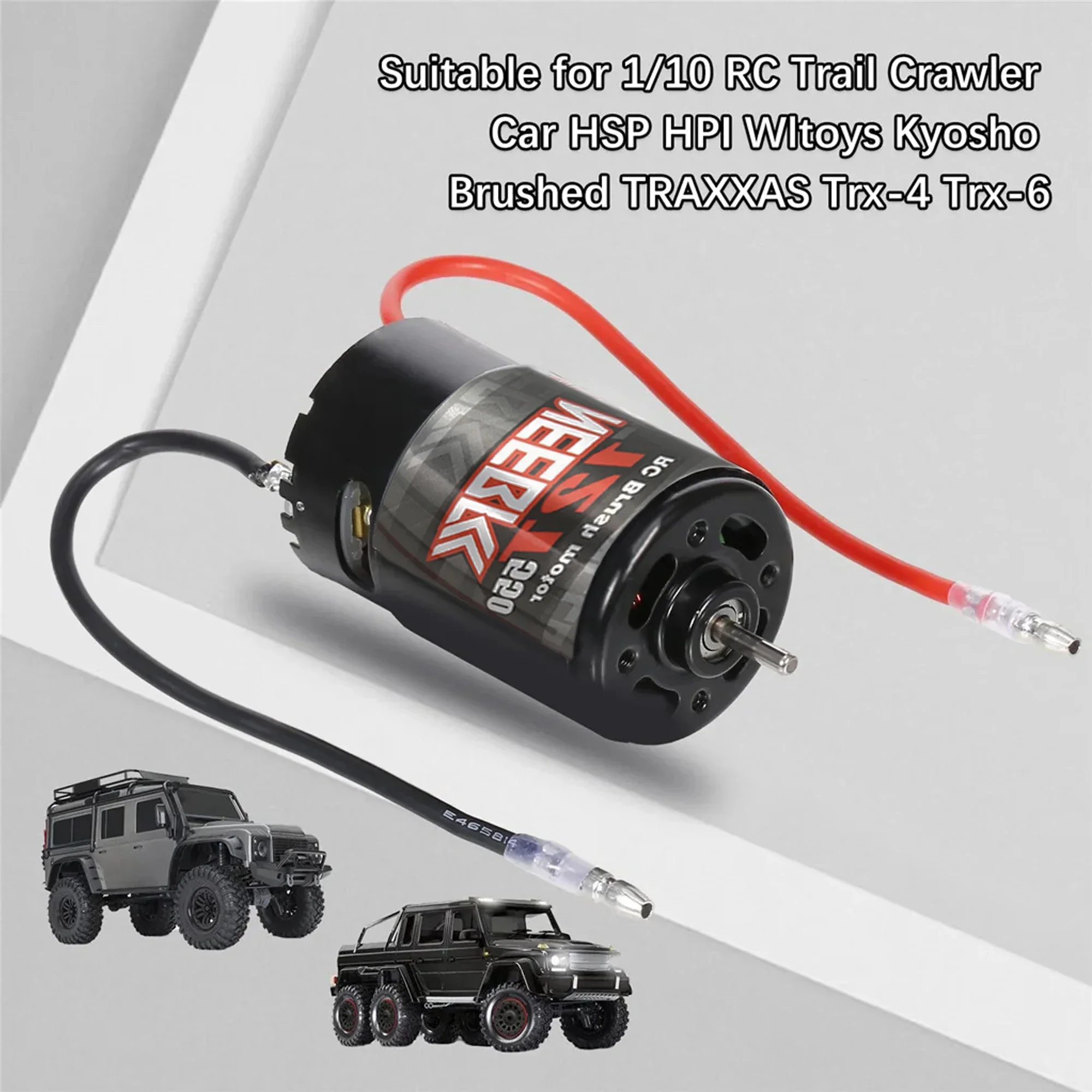 NEEBRC 550 12T 21T 29T 35T 55T Водонепроницаемый матовый двигатель для 1/10 RC автомобиля
