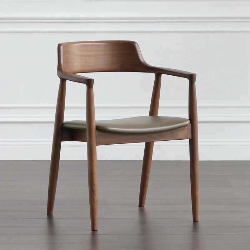 

Creative Minimalist Chair Nordic Lounge Makeup Modern Leather Adult Advanced Chair Design Office Sillasn Homes Furniture