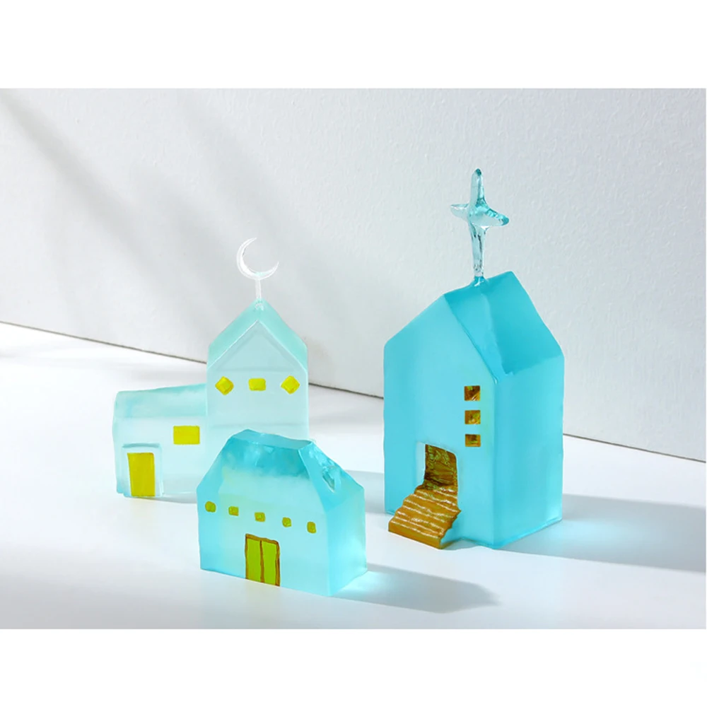 

Маленькая домашняя силиконовая форма в виде свечи, искусственная смола, гипсовые формы для шоколада, ароматизированных свечей, форма для то...