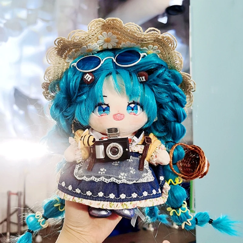 

Мягкая Плюшевая Кукла без свойств, 20 см, с длинными завитками, мягкие игрушки для подарка, детские игрушки для девочек, аниме игрушки, фигурк...