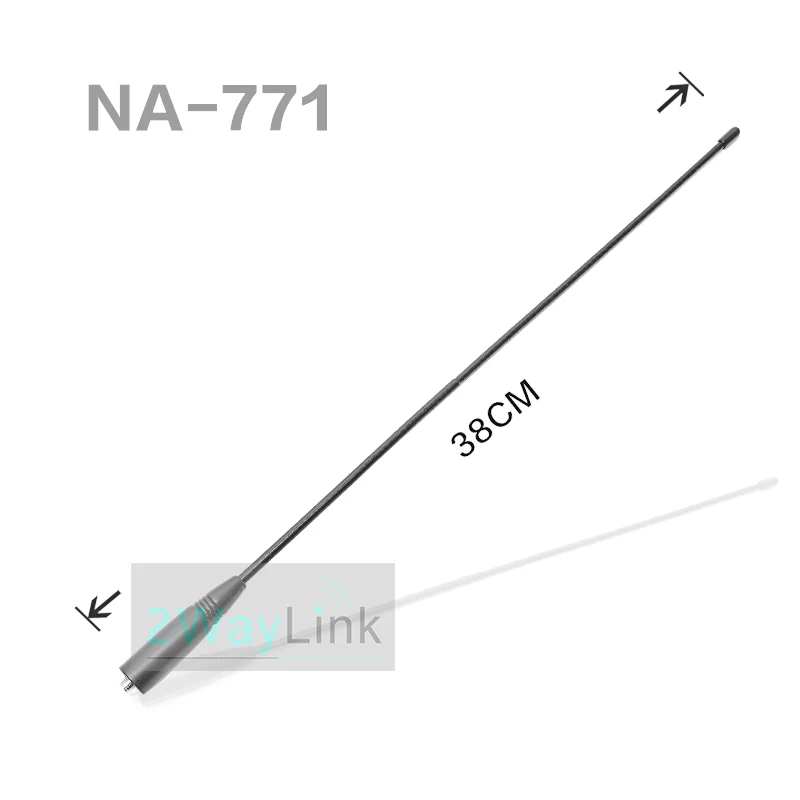 

Функциональная Двухдиапазонная двухдиапазонная антенна Nagoya VHF/UHF Baofeng, портативная рация