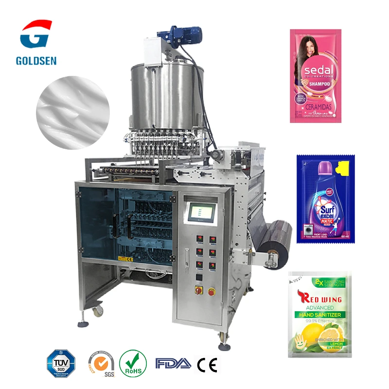 Автоматический многообразный лосьон крем энергетический гель шампунь саше