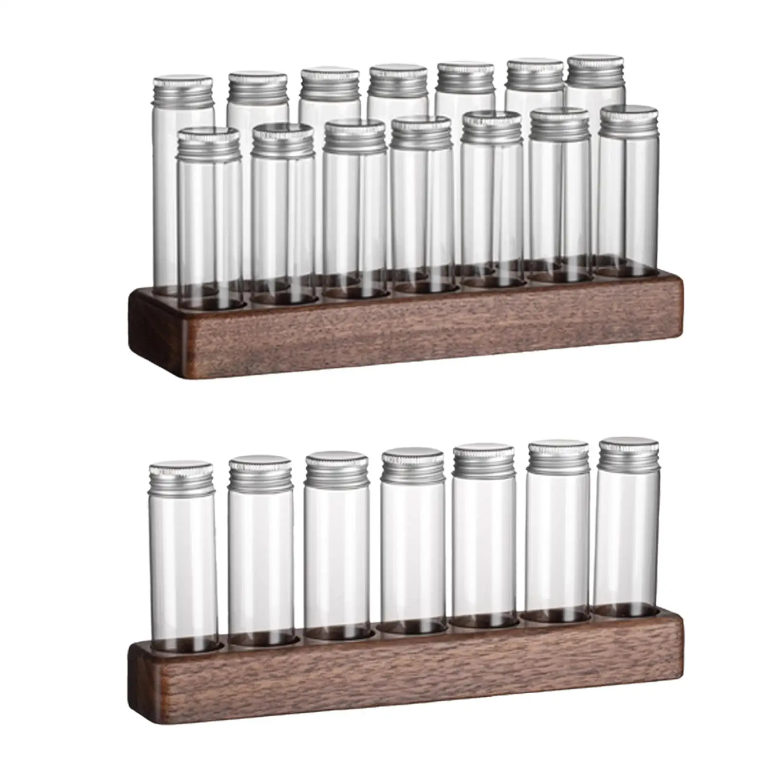 

Coffee Beans Storage Container Dosing Glass Vials with Lids Coffee Bean Vaults for Coffee Bean Kitchen Coffee Shop