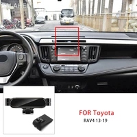 car smartphone holder for toyota rav4 xa40 2013 2018 mobile phone gps support interior air vent clip mount stand car accessories