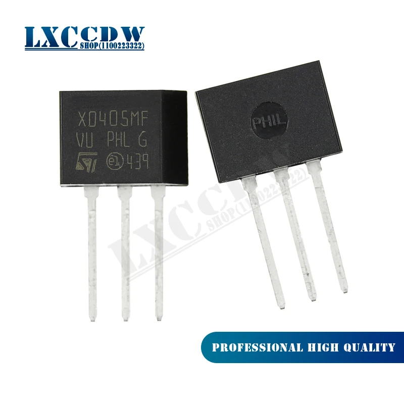 10 шт. X0405MF X0405 Z0405 Трехконтактный Тиристор 4A / 600V TO-202 |