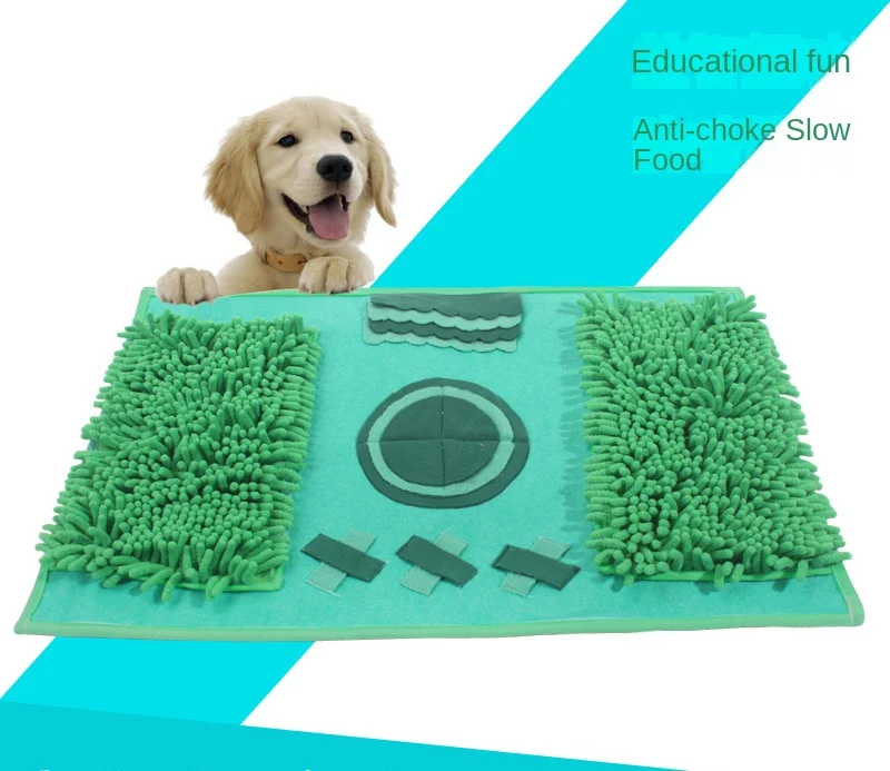 

Slow feeding pad dog interactive toy sniffing pad pet pad slow feeding pad felt pet dog sniffing pad
