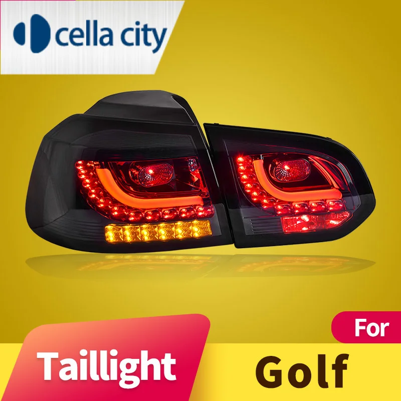 

Tailligt Assembly for VolksWagen Golf 2010-2013 LED Driving Light LED Sequential Turn Signal LED Brake Light LED Reverse Light
