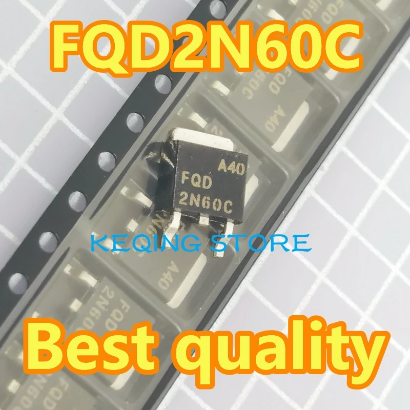 

50PCS/100PCS FQD2N60C Sufficient Parameter