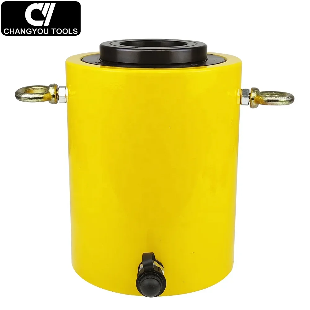 Полый гидравлический цилиндр RCH-10075 Гидравлический прессовый станок домкрат