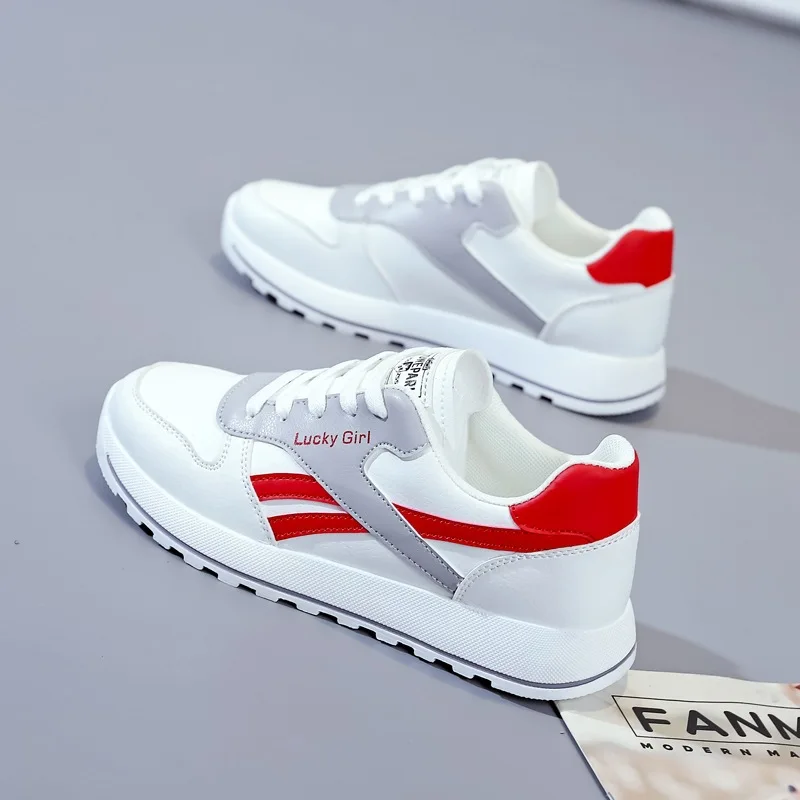 2022 Spring New Women's Shoes Striped Ins Fashion Women Sports Running Sneakers Wholesale Breathable | Обувь