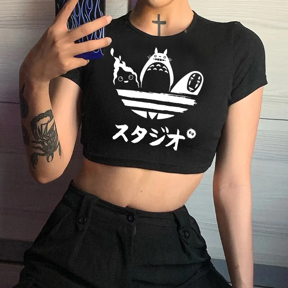 

Женский укороченный топ в стиле 90-х, с феями