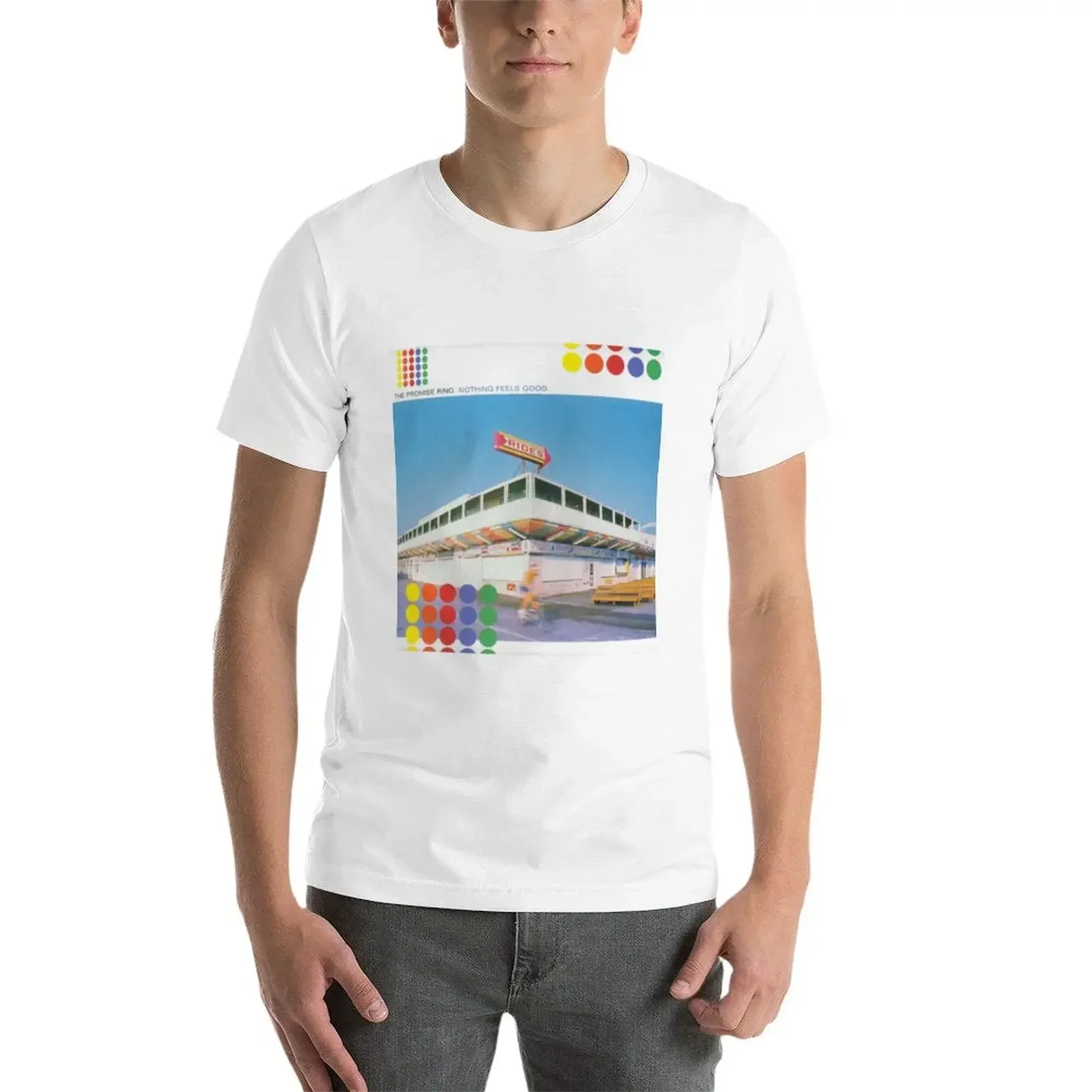 Мужская футболка с кольцом обещания новая коллекция быстросохнущая винтажная