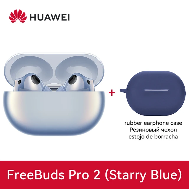 HUAWEI FreeBuds Pro 2 Starry Blue + dark blue rubber case HUAWEI FreeBuds Pro 2 Starry Blue + dark blue rubber case