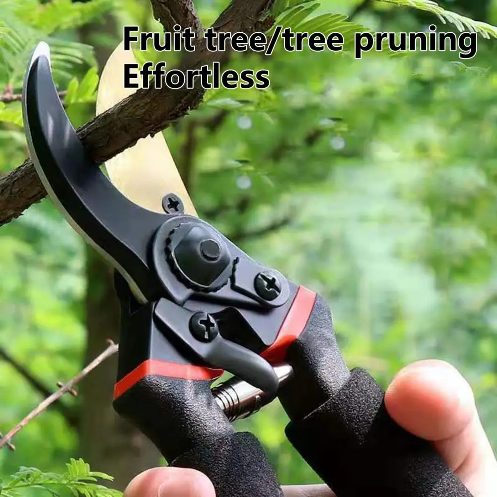 

Branch Pruner Safety Lock Non-slip Handle High Hardness Professional Sharp Cutting Tool Steel Pruning Shear Scissor