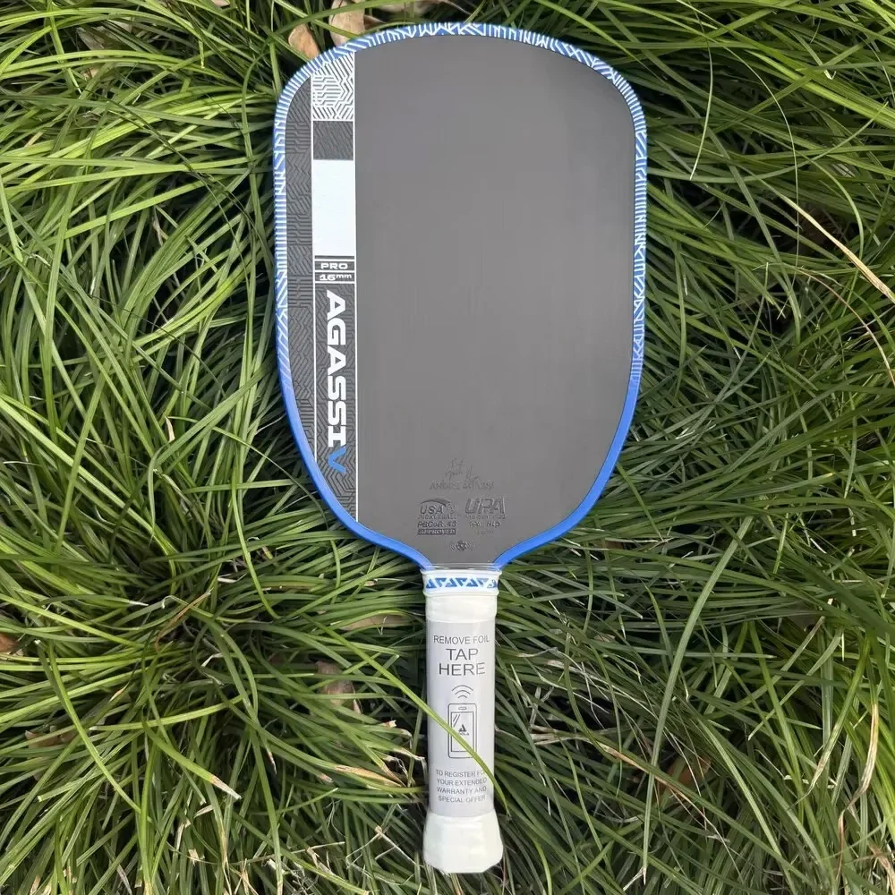 Фото Профессиональная ракетка для пиклбола Pro V 16 мм, одобренная USAPA, с технологией Tech Flex для мощности, вращения, скорости и точности, одобренная UPA-A, хит сезона 2026 года №2