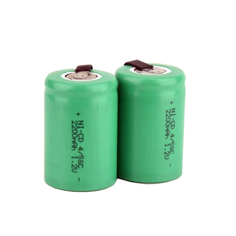 2/4/6/8/10/12/20PCS 1.2V 2200mah 4/5 SC NI-CD Battery Sub C Rechargeable Battery for DIY Screwdriver Electric Drill Flashlight