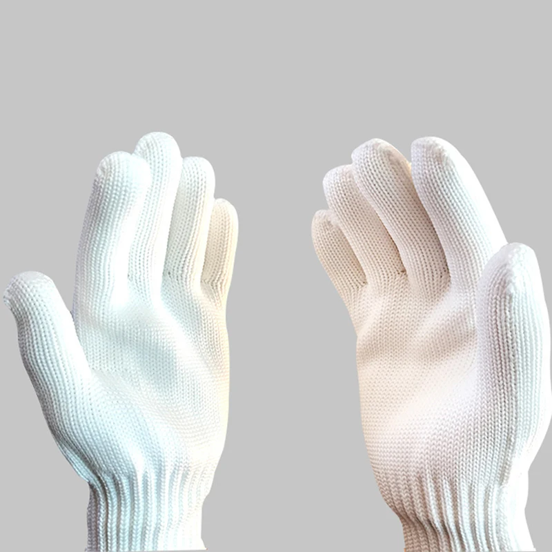 

200 Degree High-temperature Resistant Gloves Oven Mitts Knitting Heat Insulation Workshop Mould Gloves BBQ Kitchen Oven Gloves