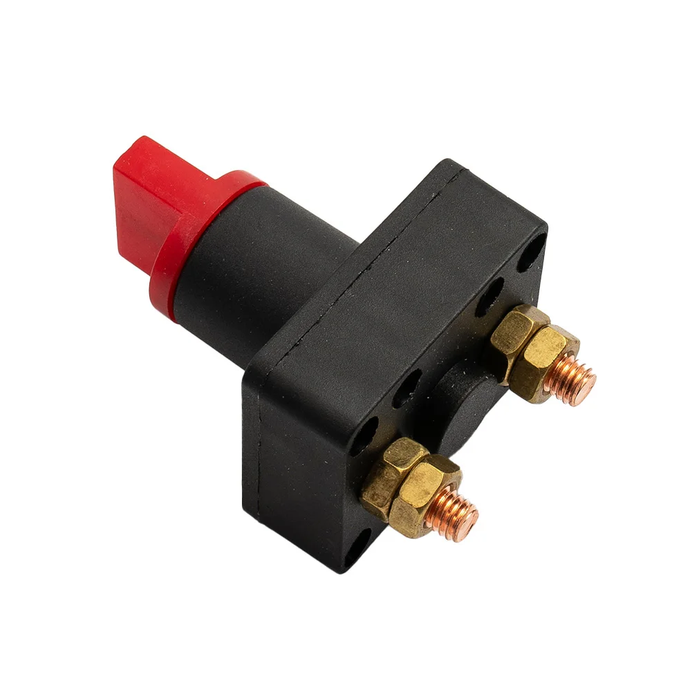 

1pc 12V 100A 43 * 37 * 64mm Car Boat Camper High Quality Plastic Battery Isolator Disconnect Cut Off Switch ON-OFF
