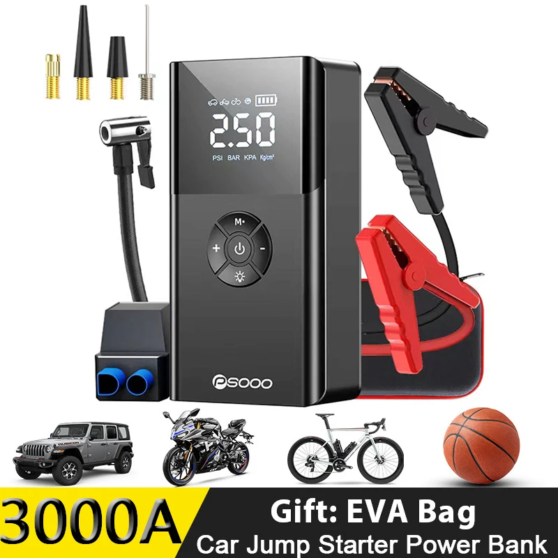 Аварийное пусковое устройство 3000 А, внешний аккумулятор, насос ...