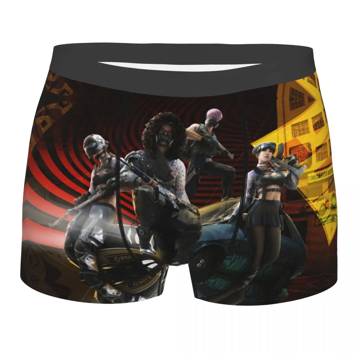

Squad Global Invitational PUBG PLAYERUNKNOWN'S BATTLEGROUNDS Game Underpants Panties Shorts Boxer Briefs Male Underwear